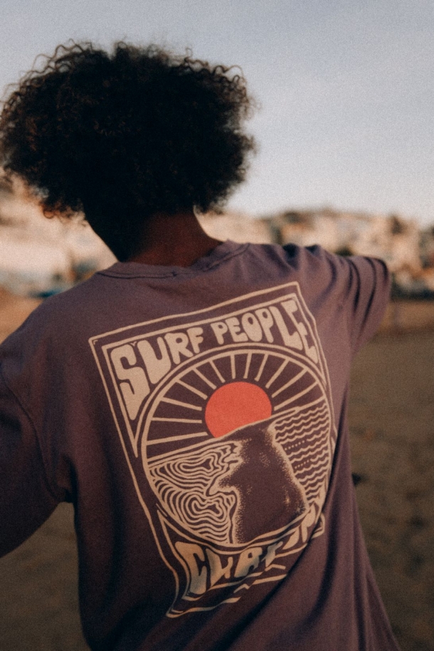Surf People Longsleeve - Deep Purple